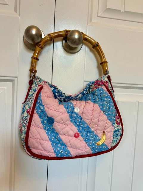 Diana bag blue stripe